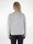Only women's sweater O-Neck light gray - Women's knitwear - 137058 - 2