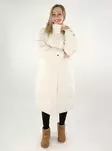 Only women's long winter coat Puffer eggnog - Women's winter jackets - 137488 - 1