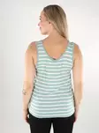 Only women's striped top ONLMOSTER Tank gray mist/cloud dancer - Women's tank tops - 138438 - 2