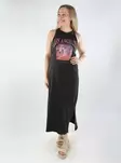 Only printed dress black/Los Angeles - Dresses and tunics - 138748 - 1