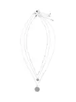 Pieces 3-pack necklace set Fiona Necklace silver/st1 - Necklaces - 138728 - 1