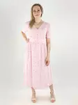 Pieces floral dress Midi Dress roseate spoonbi/flower - Dresses and tunics - 140628 - 1