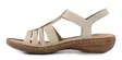 Rieker women's sandals 608C0-62 beige - Rieker women`s sandals - 138188 - 2