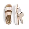 Rieker women's sandals 69260-60 beige - Rieker women`s sandals - 138228 - 3