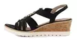 Rieker Remonte women's sandals R6264-00 black - Rieker women`s sandals - 138168 - 2