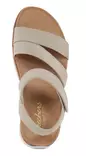 Skechers sandals 163252/TPE LIFTED COMFORT taupe - Skechers women`s sandals - 141348 - 4