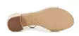Tamaris women's party sandals 28201-42 nude - Tamaris women`s sandals - 138238 - 3