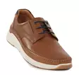 Topman men's genuine leather walking shoes 15024 medium brown - Men's walking shoes - 138058 - 3