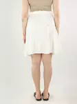 Vila stretch skirt HW Short snow white - Skirts - 140678 - 2