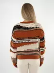 Vila women's sweater O-Neck birch/black/leat - Women's knitwear - 137568 - 2