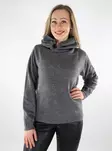 Vila women's sweater Off Shoulder dark grey - Women's knitwear - 137538 - 2