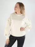 Vila women's sweater Flounce birch - Women's long sleeved shirts - 139458 - 1