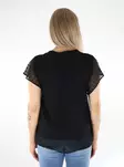 Vila women's top V-neck black - Women's tank tops - 136408 - 2