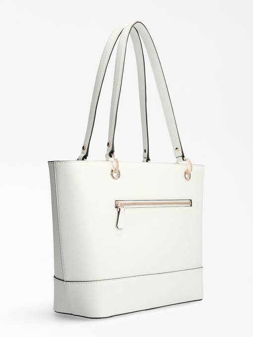 GUESS White Tote Bags