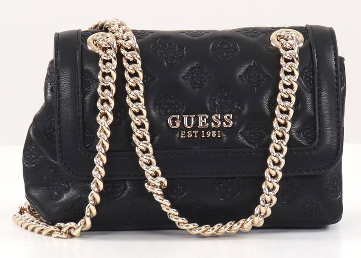 Guess Shoulder Bag Abey mini black - Handbags - 132618 - 1