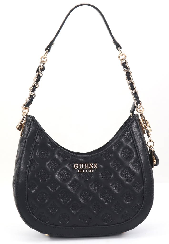Guess Shoulder Bag Abey small black - Handbags - 132688 - 1