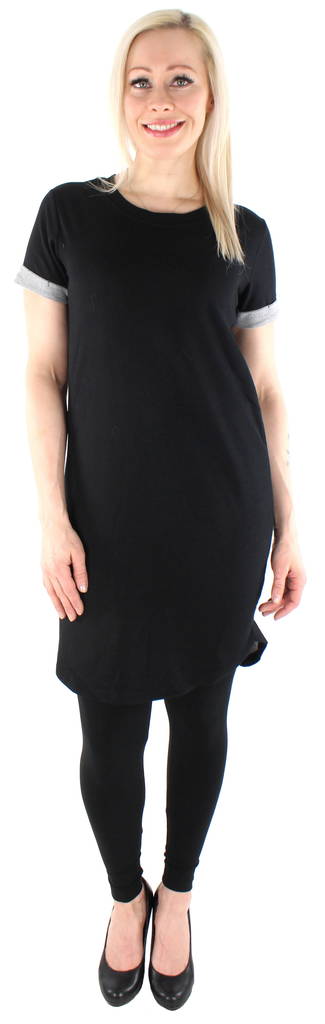 JDY Women`s sweat dress life black - Dresses and tunics - 130728 - 1