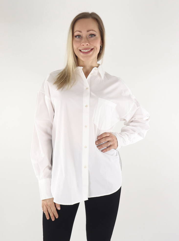 JJXX Dress Shirt poplin white - Women's shirts and blouses - 134668 - 1