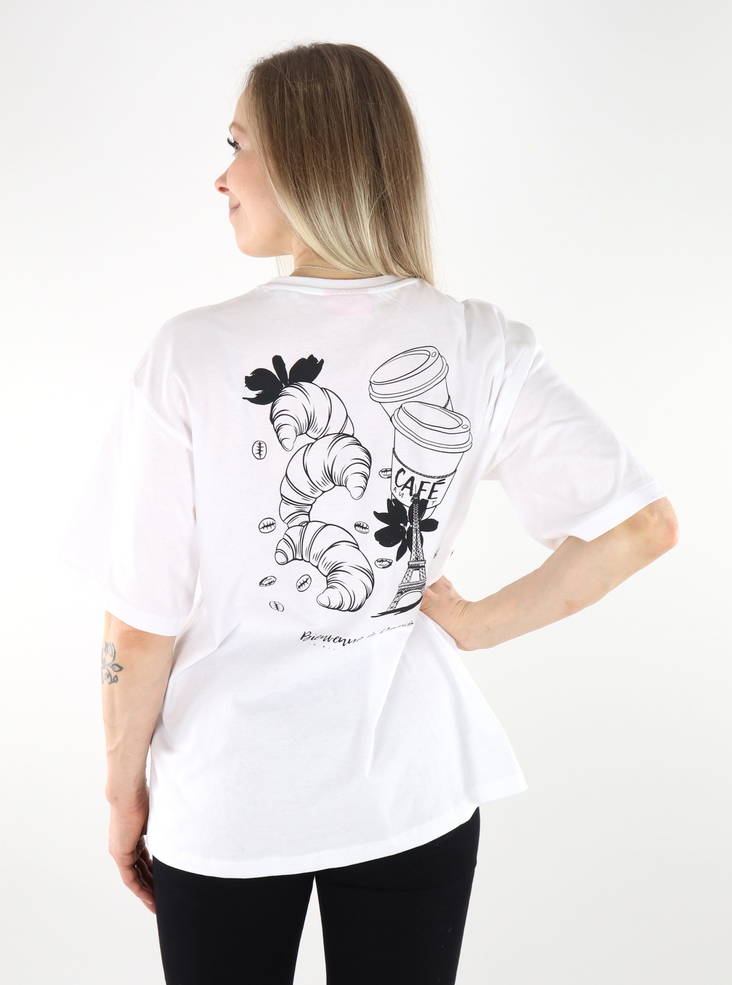 JJXX t-shirt Loose white - Women's T-shirts - 135558 - 1