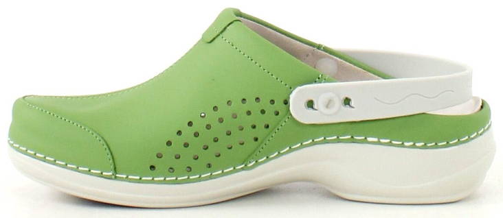 Nursing Care Machine washable clogs WG3AP21 green Stilettoshop.eu webstore