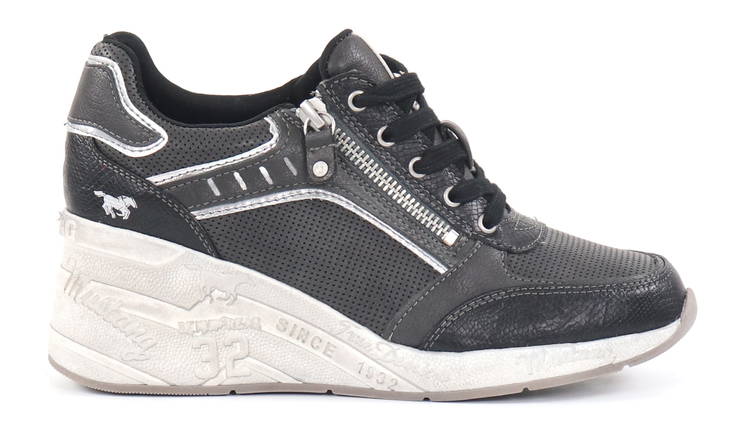 Mustang Sneakers 1319-309-9 schwarz - Women's sneakers - 133418 - 1