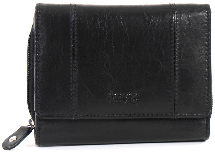 Nabo Leather Wallet NK247 black - Wallets - 133338 - 1