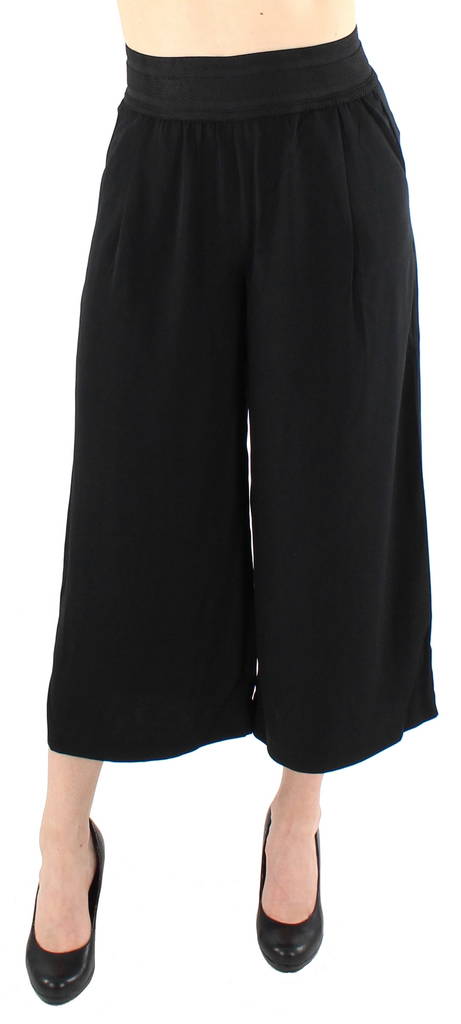 Only Pants Alex Wide Cropped, Black - Women's trousers - 123688 - 1