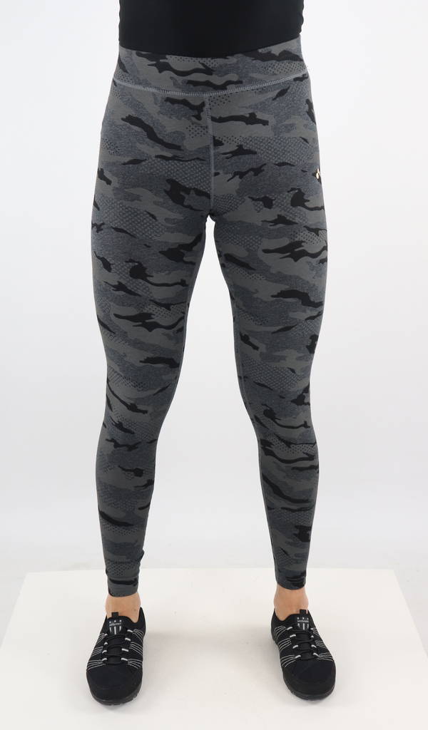 Only Play Leggings, dark grey/black - Women's sports pants - 131308 - 1