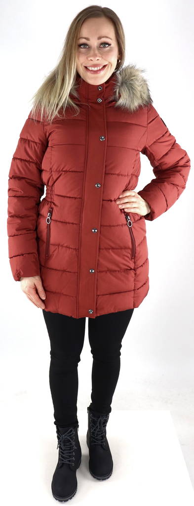 Only Winter Coat spiced apple - Women's winter jackets - 132488 - 1