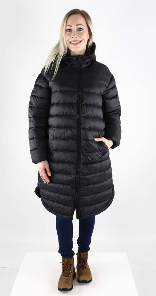 Only Lightweight Quilted Coat quilted, black - Women's light winter jackets - 131788 - 1