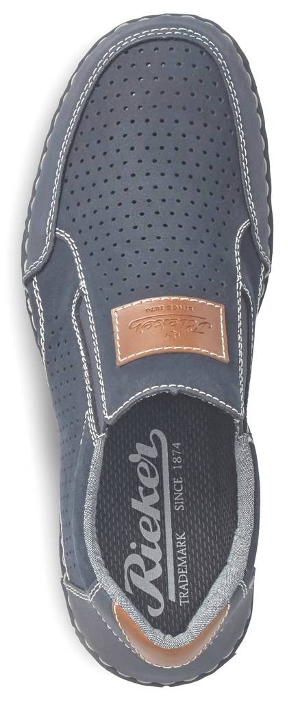 Rieker Brand Rieker 1874 Rieker Walking Shoes B9255-14, Blue Webstore