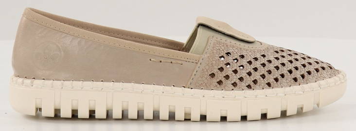 Rieker Walking shoes M2361-60 beige - Rieker women`s walking shoes - 133928 - 1