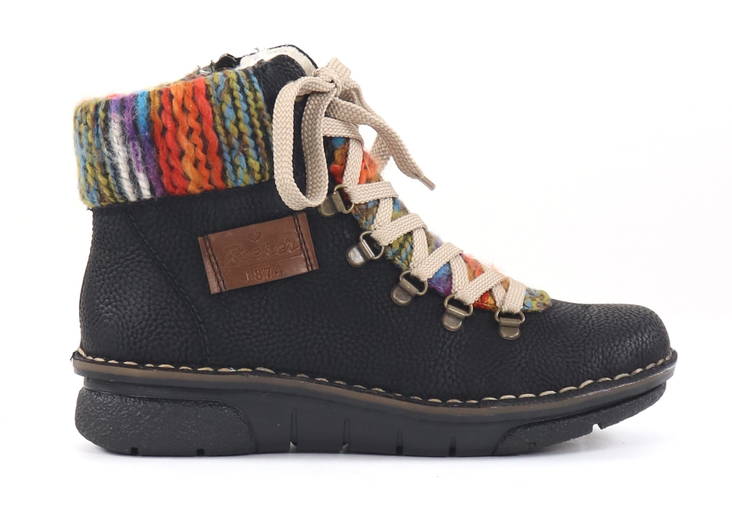 Rieker Ankle Boots 73343-00, black - Rieker ankle boots - 132158 - 1