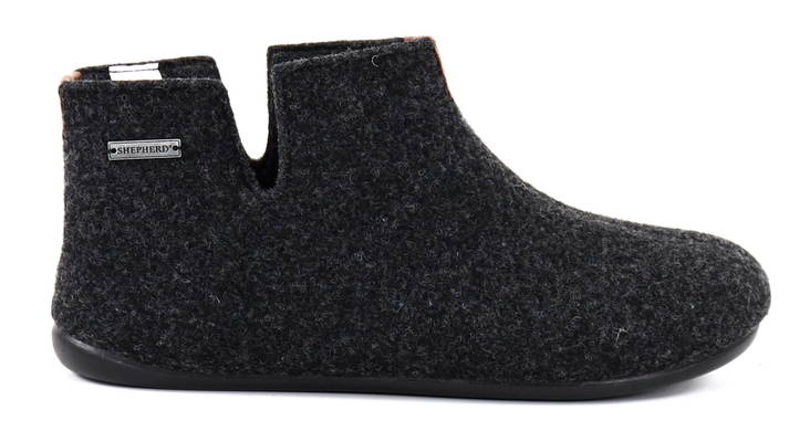 Shepherd Slippers Erik asphalt - Men's slippers - 132268 - 1