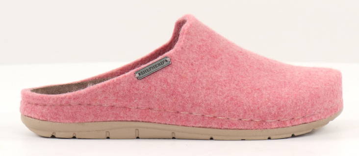 Shepherd Slippers Annsofie pink - Women's slippers - 132278 - 1