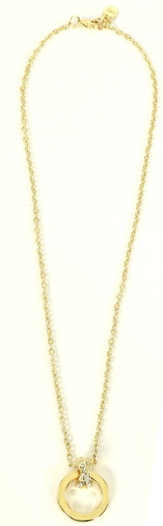 Snö of Sweden Necklace Livly big g/clear - Necklaces - 129968 - 1