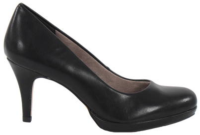 tamaris black heels