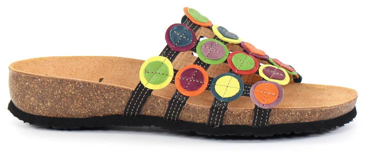 Think! Mules Julia 84337-03 multi - Women's work shoes - 122838 - 1