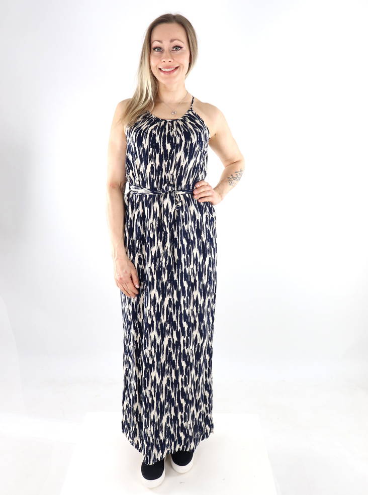 Vero Moda Dress Easy maxi birch / navy - Dresses and tunics - 135448 - 1
