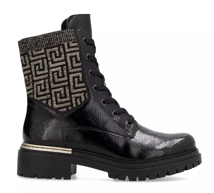 Rieker women's ankle boots 72607-00 black - Rieker ankle boots - 136598 - 1