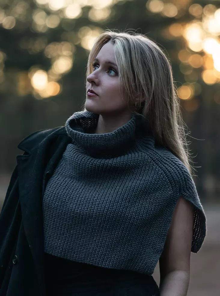 Veniz halsvärmare 81211 grå - Women's scarfs - 137018 - 1