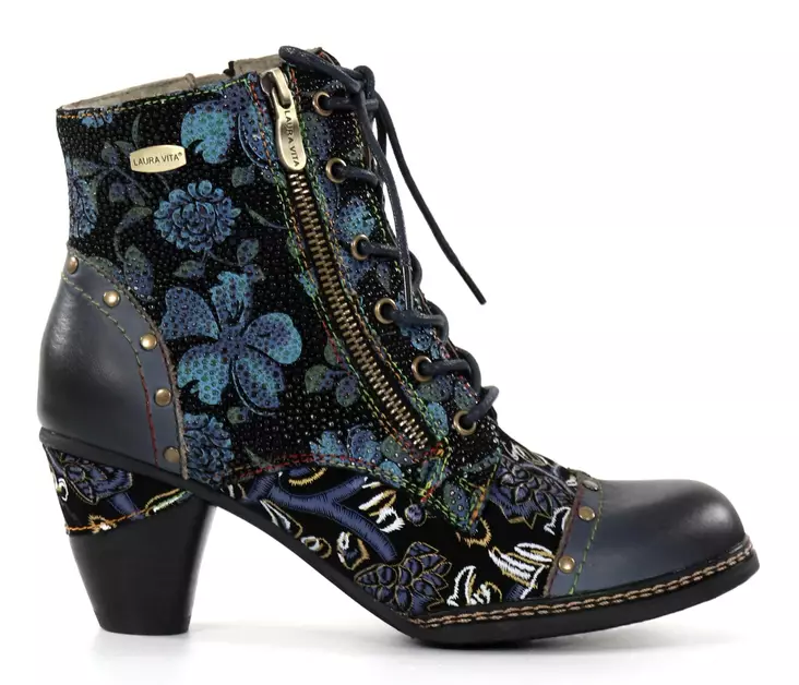 Laura Vita women's ankle boots Alcizeeo 12 indigo - Women's ankle boots - 137288 - 1