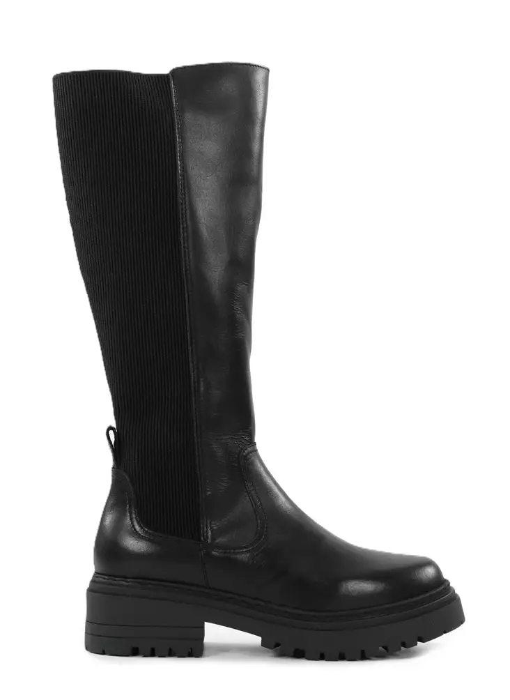 Musse&Cloud women's genuine leather boots 2903720/BLK EJENNE black - Women's boots - 139248 - 1