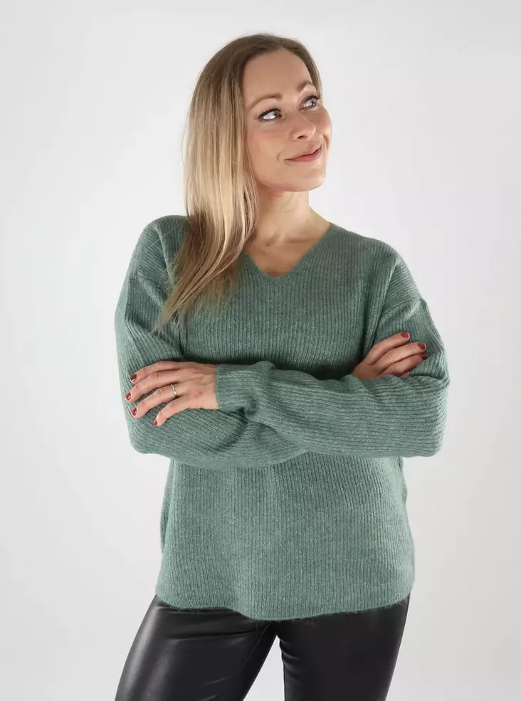 Only women's sweater laurel wreath - Women's knitwear - 139518 - 1