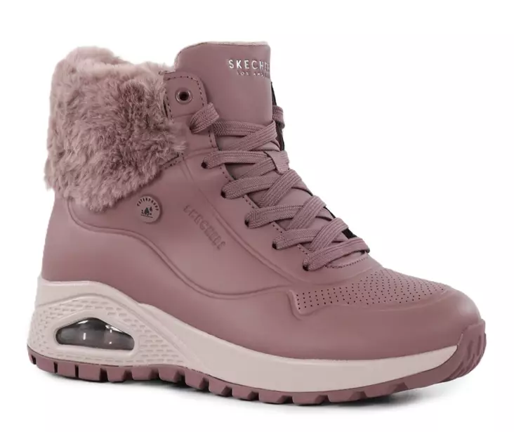 Skechers women's waterproof ankle boots 168111/DKRS UNO RUGGED - FALL AIR 2 dark rose - Women's ankle boots - 139598 - 1