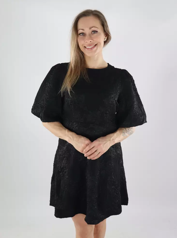 JDY dress with bow tie details Bow black - Dresses and tunics - 139928 - 1