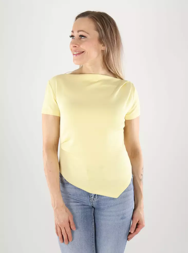 Vero Moda t-shirt pale banana - Women's T-shirts - 141048 - 1