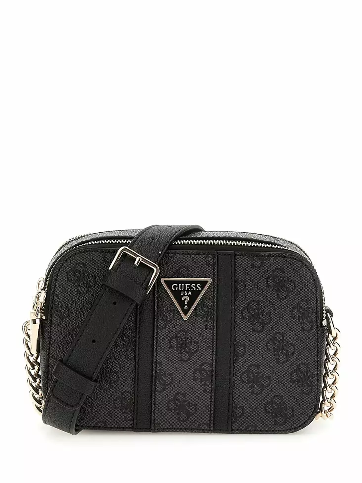 Guess Bag Noreen crossbody coal logo - Handbags - 136488 - 1