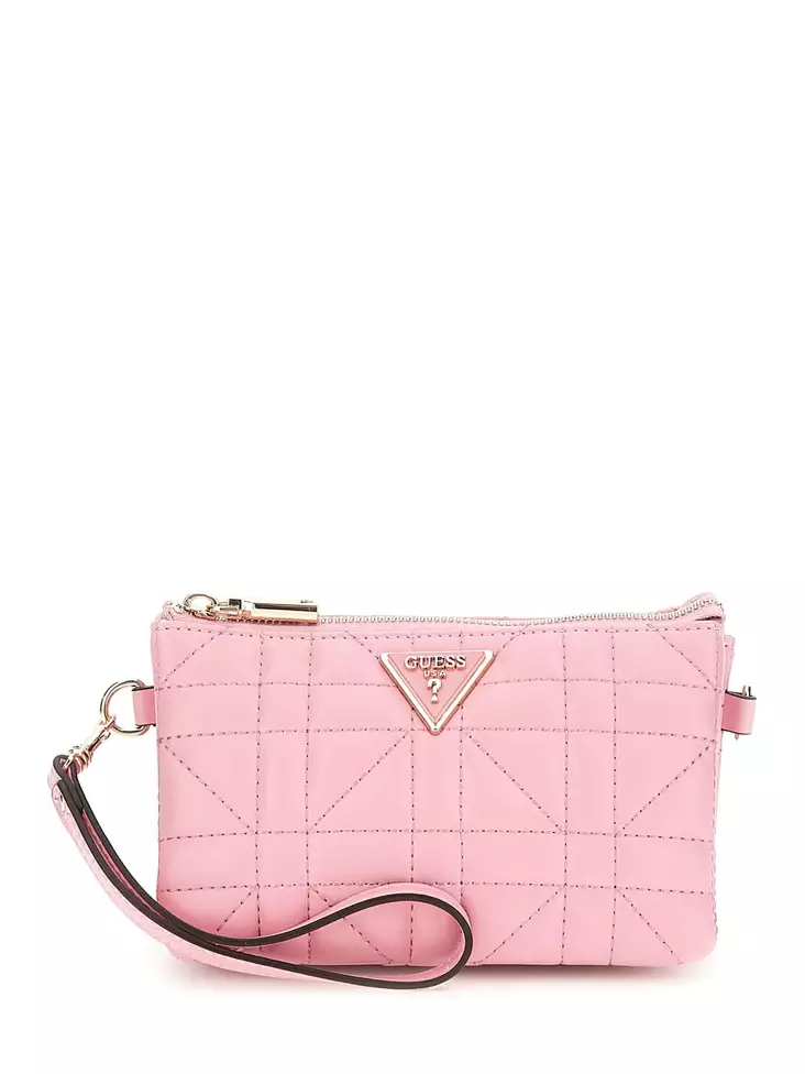 Guess Shoulder bag Latona mini pink - Handbags - 136508 - 1