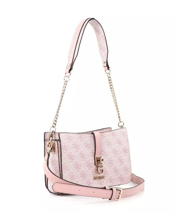GUESS Trissa Top Zip Shoulder Bag | Zappos.com